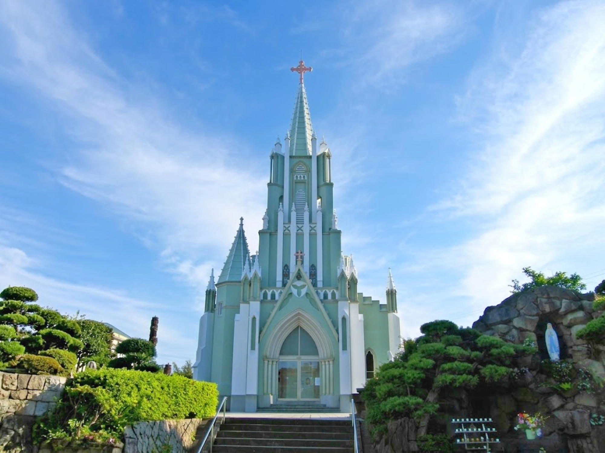 平戸の青い空
